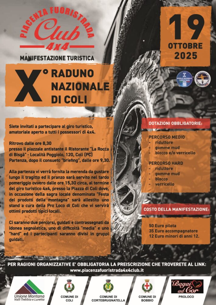 RADUNO DI COLI 19 OTTOBRE 2025